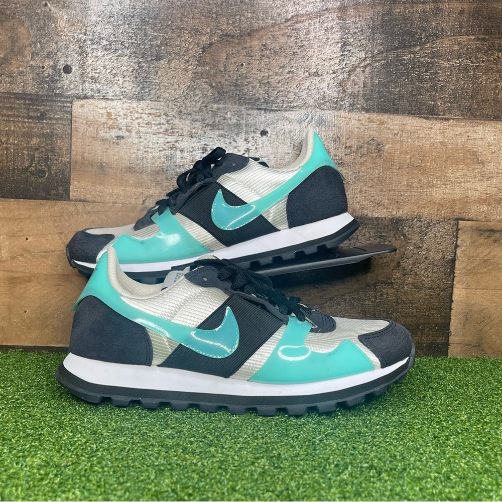 NIKE V-LOVE O.X. WHITE-HYPER JADE-OIL GREY women’s SZ 7‎ [AR4269-100]